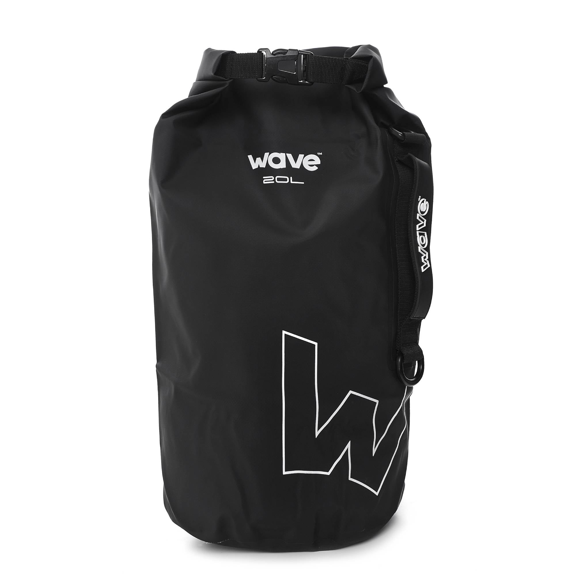 Waterproof PVC Dry Bag | Black | 20L Dry Bag Wave Spas UK   