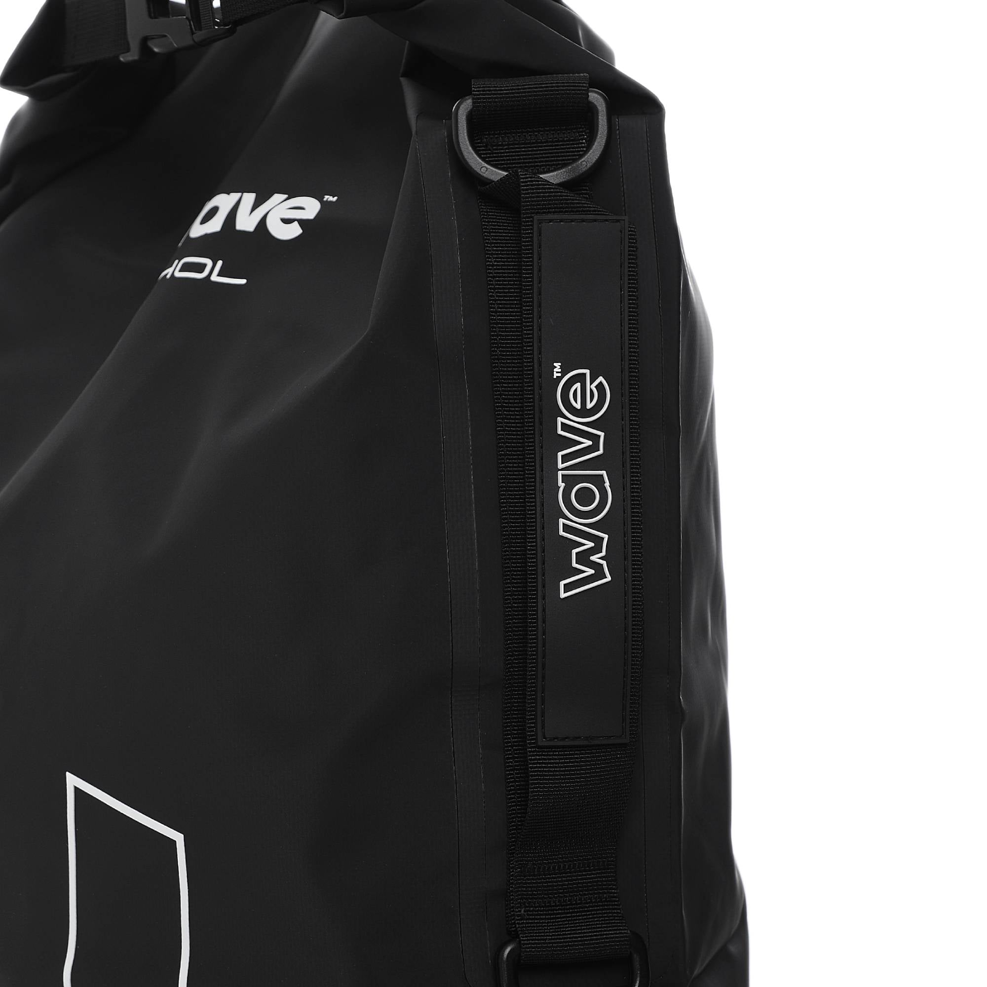 Waterproof PVC Dry Bag | Black | 40L Dry Bag Wave Spas UK   