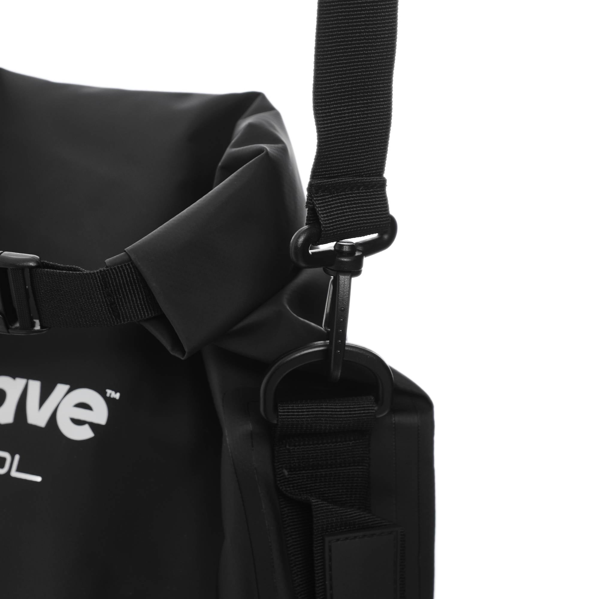 Waterproof PVC Dry Bag | Black | 40L Dry Bag Wave Spas UK   