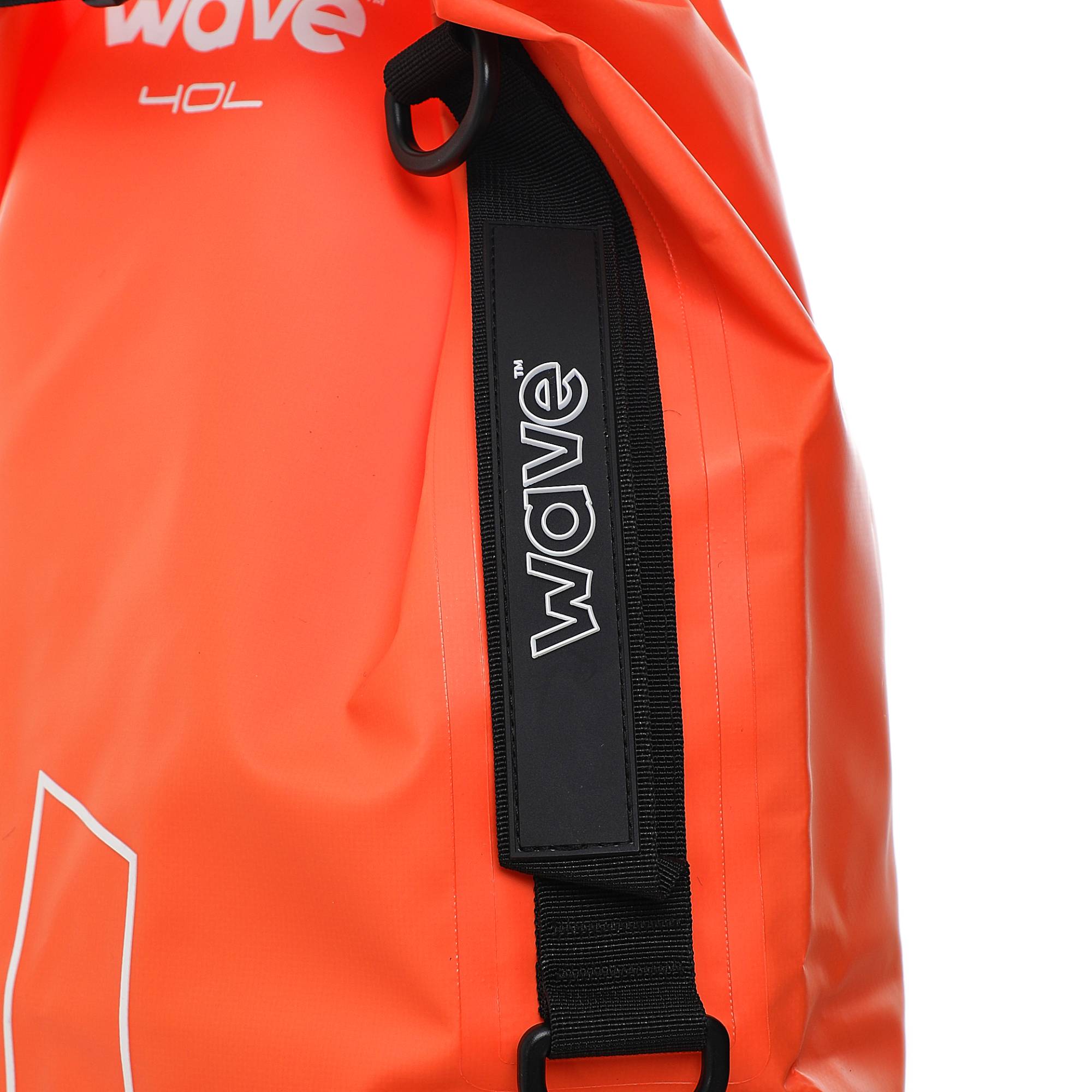 Waterproof PVC Dry Bag | Orange | 40L Dry Bag Wave Spas UK   