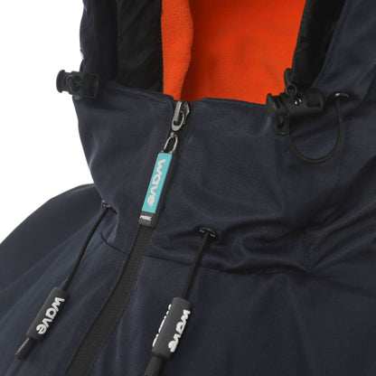Wave 3 in 1 Hot Tub Changing Robe | Waterproof & Windproof | Unisex | Navy Blue Robes Wave Spas
