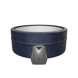 Wave Osaka 6 Person Rigid Foam Hot Tub, Thermal Efficient, Insulated Spa, Charcoal Grey