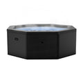 Como 6 Person Eco Foam Spa | Charcoal Black - Wave Spas Inflatable, foam Hot Tubs