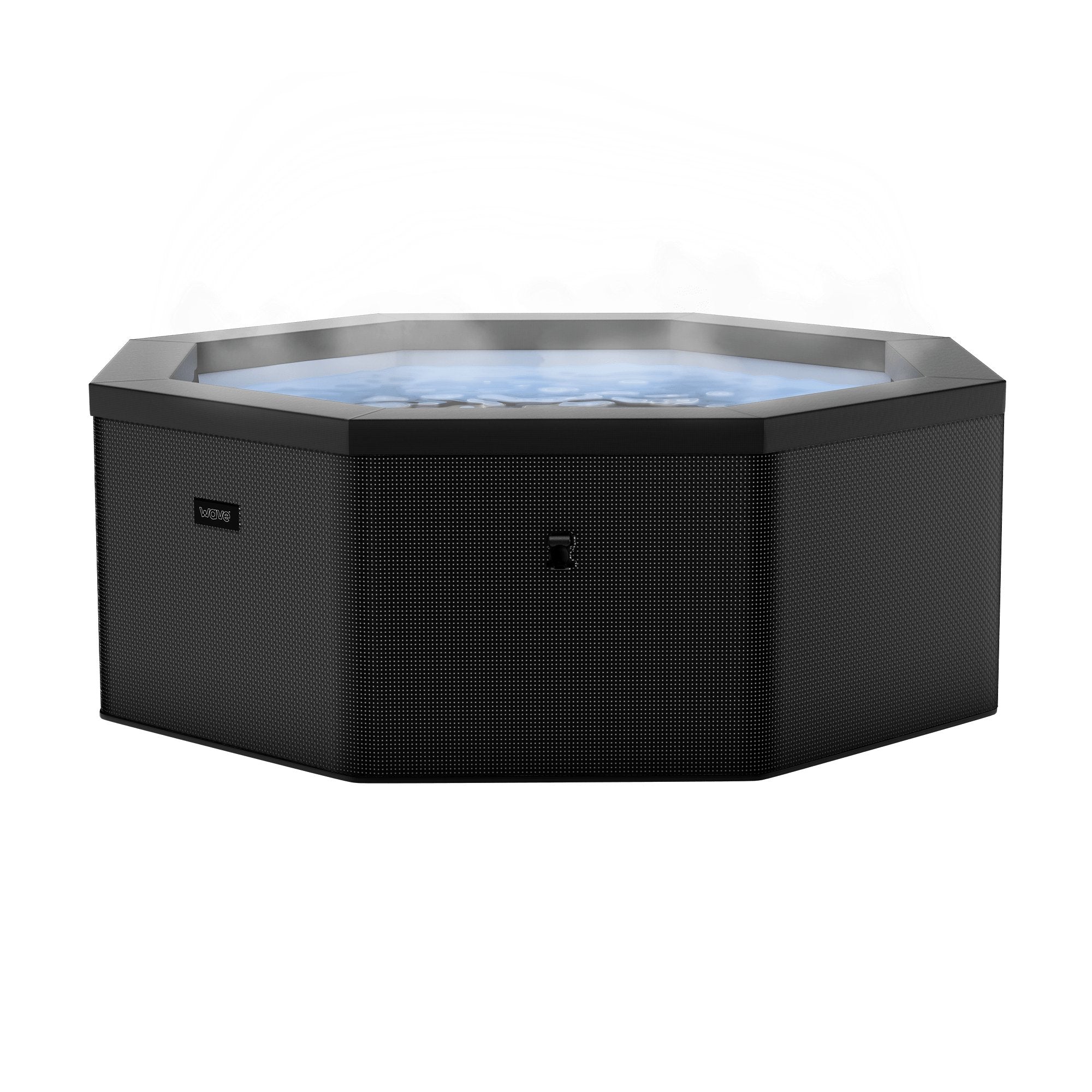 Como 6 Person Eco Foam Spa | Charcoal Black - Wave Spas Inflatable, foam Hot Tubs