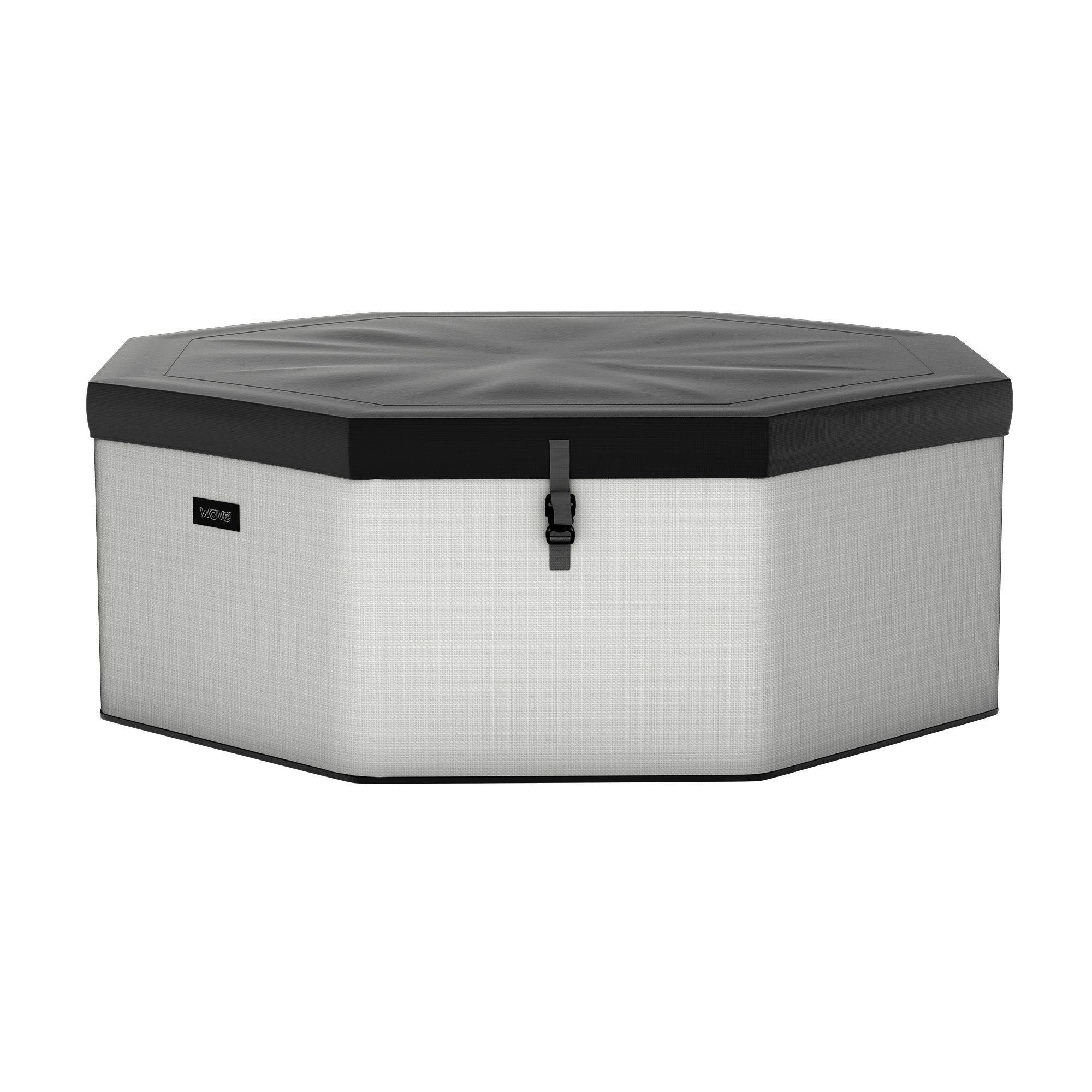 Como v2 | 6-Person Eco Foam Hot Tub | Integrated Heater | Graphite Grey - Wave Spas Inflatable, foam Hot Tubs
