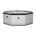 Como v2 | 6-Person Eco Foam Hot Tub | Integrated Heater | Graphite Grey - Wave Spas Inflatable, foam Hot Tubs