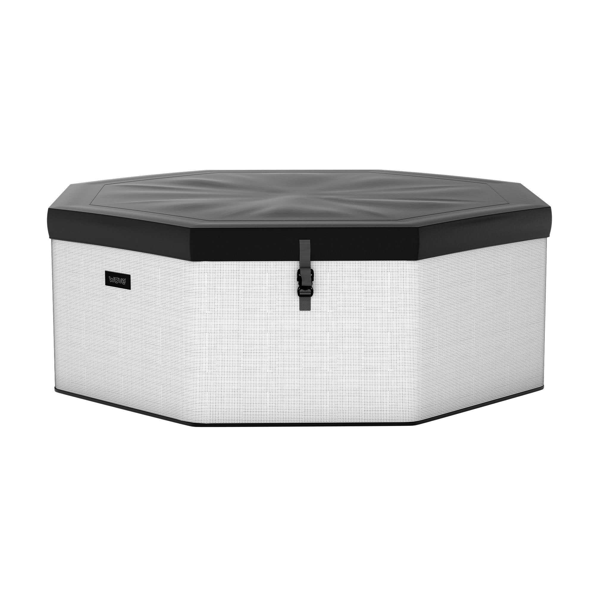 Como v2 | 6-Person Eco Foam Hot Tub | Integrated Heater | Pebble White - Wave Spas Inflatable, foam Hot Tubs