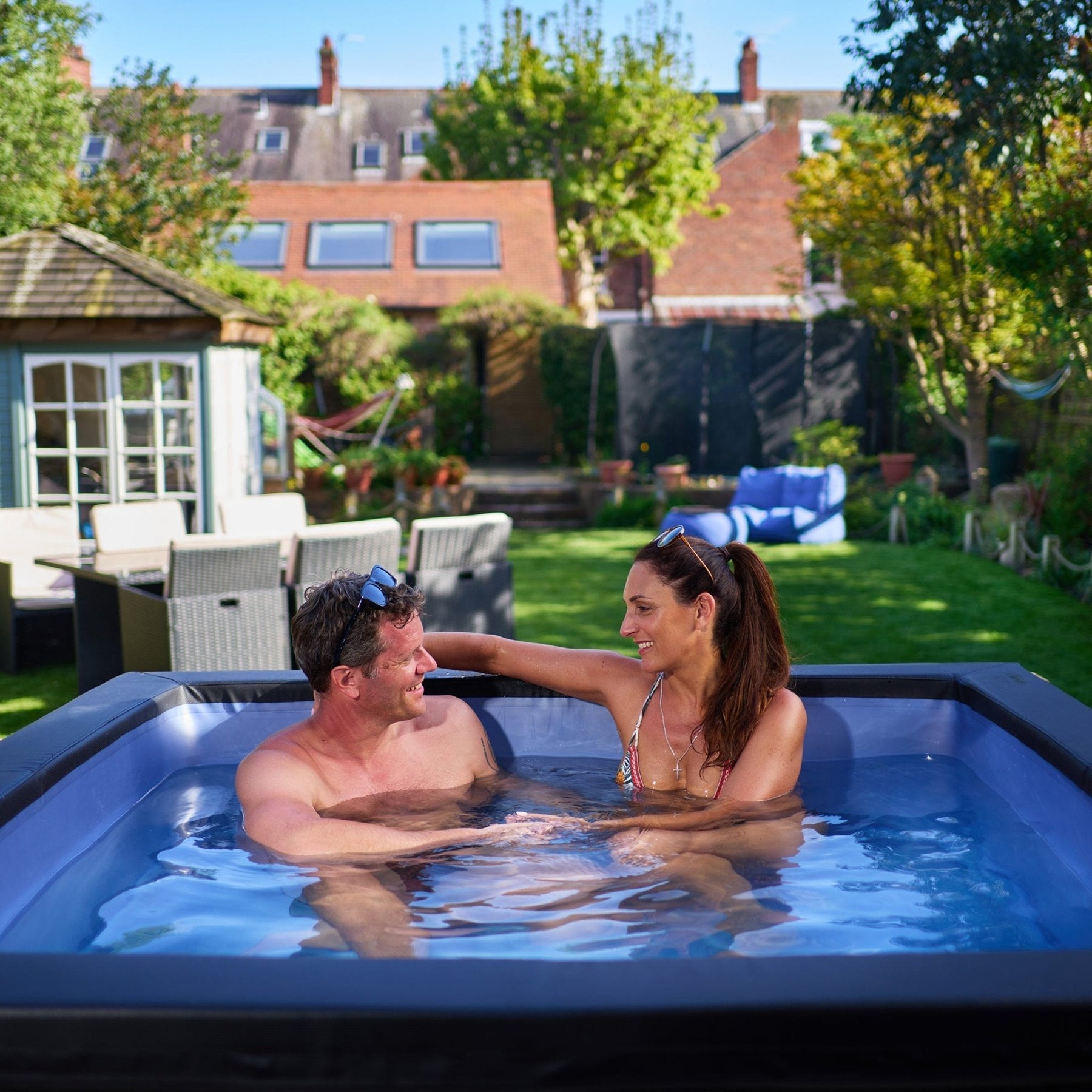 Garda 4/6Person Square Foam Hot Tub Energy Efficient Portable Spa