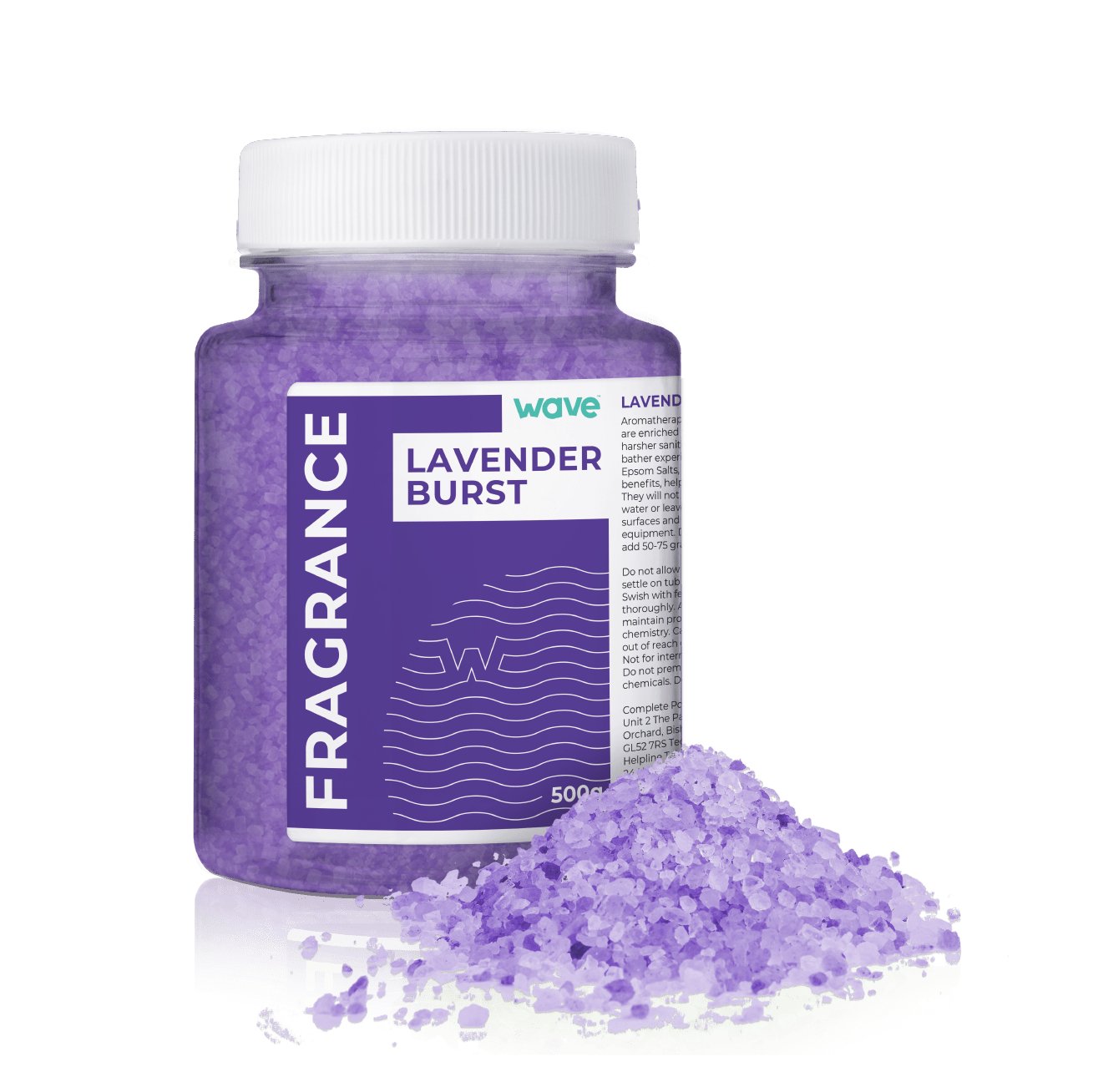 Hot Tub Aromatherapy Scent Crystals | Lavender Burst | 500g - Wave Spas Inflatable, foam Hot Tubs