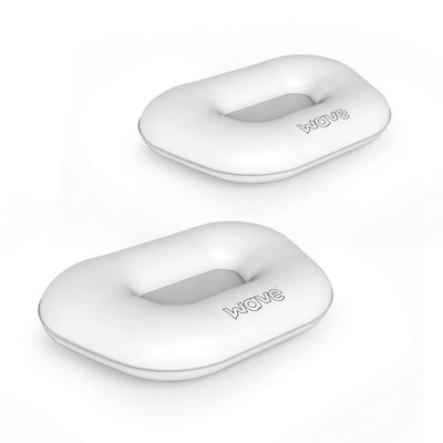 Inflatable Booster Seat Cushion/Floating Tray | White | 2 Pack Seats Wave Spas