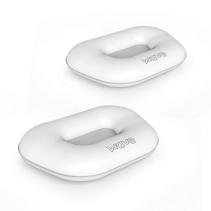 Inflatable Booster Seat Cushion/Floating Tray | White | 2 Pack Seats Wave Spas