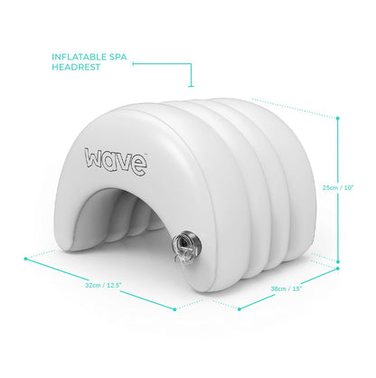 Head Rest Pillow | 2 Pack | White Head Rests Wave Spas