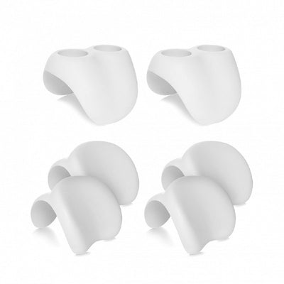 Comfort Pack | 2 Drinks Holders, 4 Head Rests | Light Grey Head Rests Wave Spas