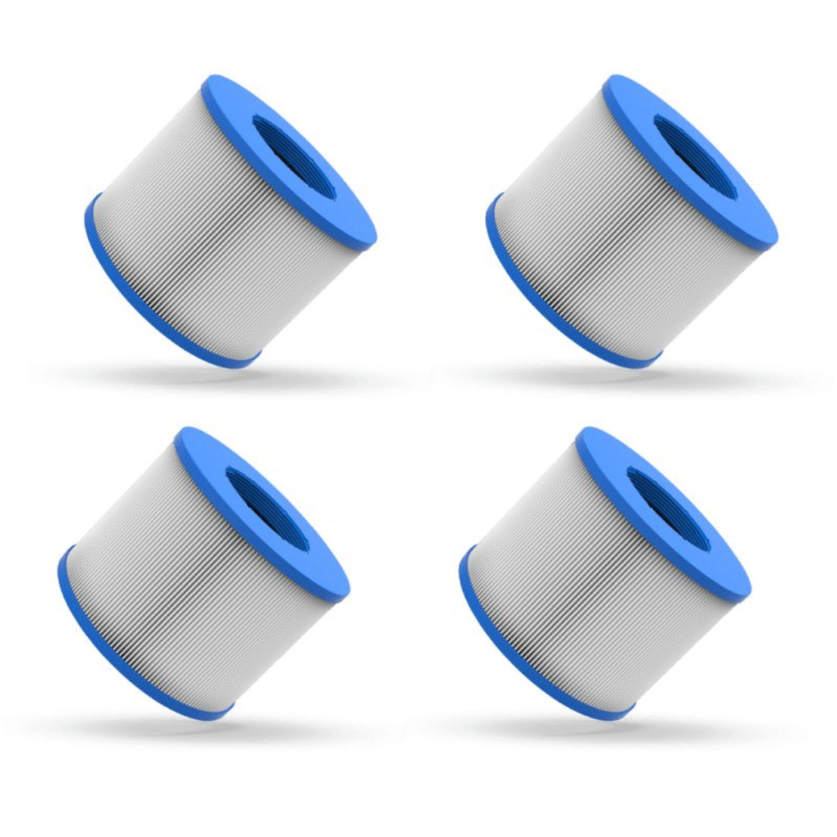 Replacement Filter | Screw-On/Threaded Filters Wave Spas 4 Pack
