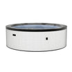 Tahoe | 4/6-Person Eco Foam Hot Tub | Built-In Integrated Heater | Pebble White Foam Eco Spas Wave Spas Pebble White 4 Person | 156x70cm