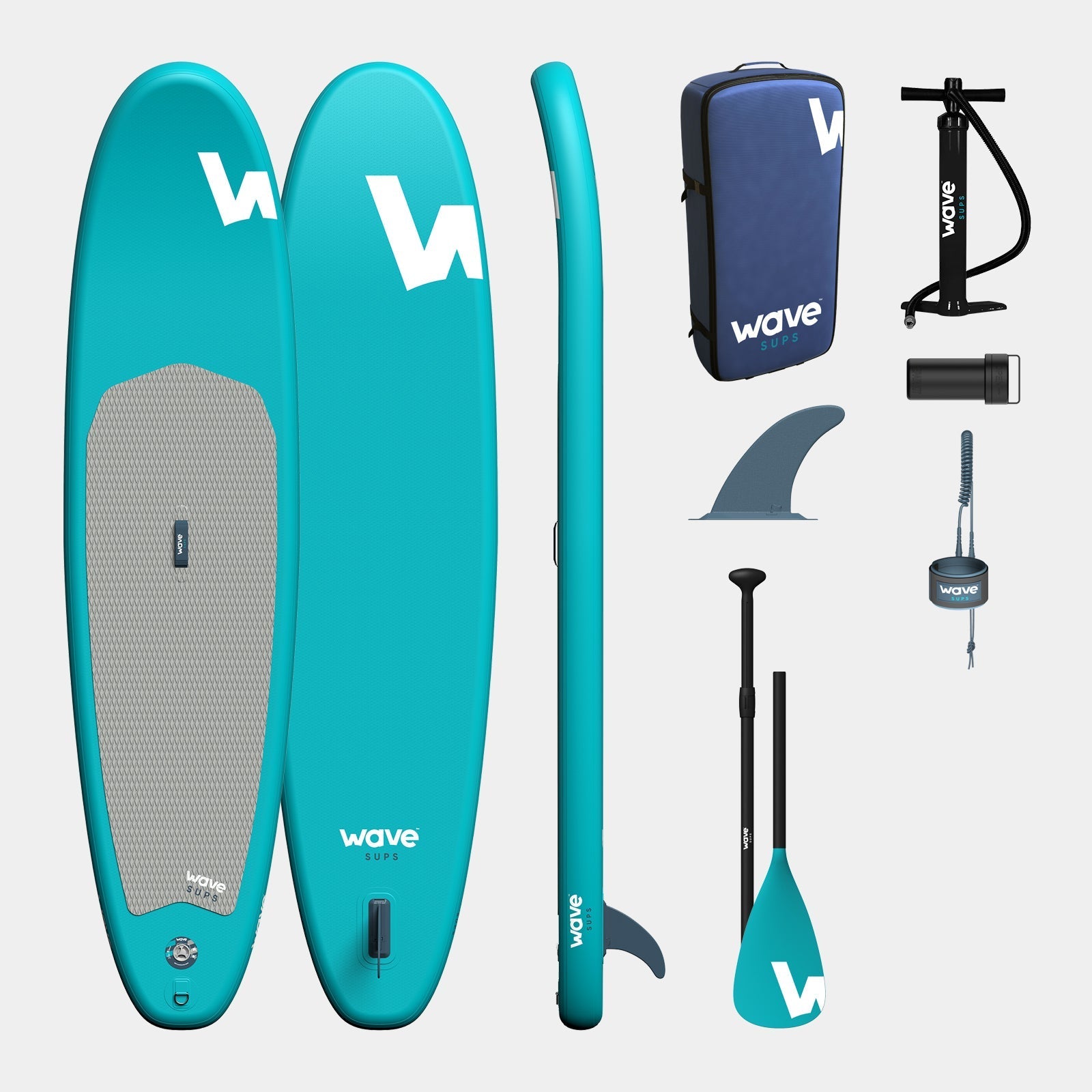 Wave Cruiser SUP Package | Aqua Stand Up Inflatable Paddleboard 10ft/11ft - Wave Spas Inflatable, foam Hot Tubs