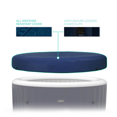 Cover | Atlantic Plus | Blue Covers Wave Spas