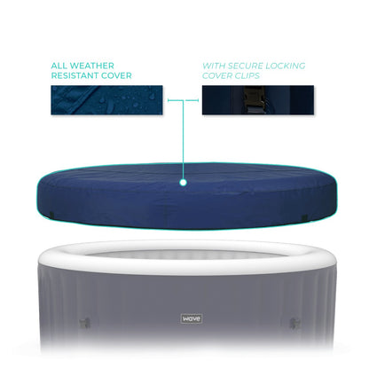 Cover | Atlantic Plus | Blue Covers Wave Spas