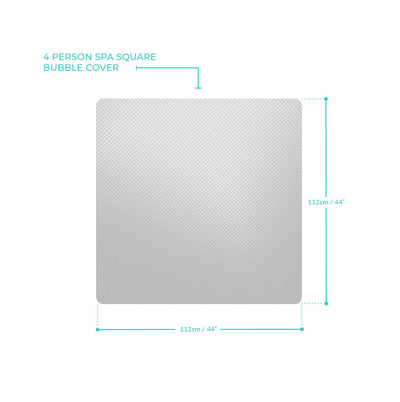 Energy-Saving Floating Eco Liner | 4 Person | Square Covers Wave Spas