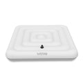 Wave Spa Square 4 Person Protective Thermal Efficient Inflatable Cover, White - Wave Spas Inflatable, foam Hot Tubs