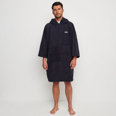 Towel Robe | Navy Robes Wave Spas