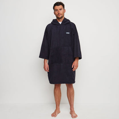 Towel Robe | Navy Robes Wave Spas